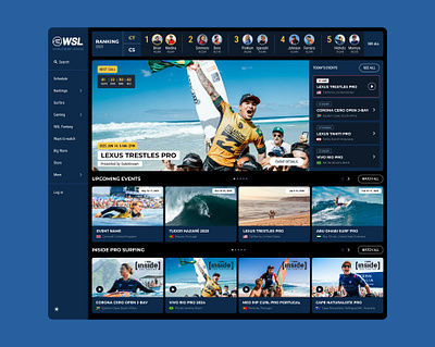 WSL - Web concept appdesign mobile ui web