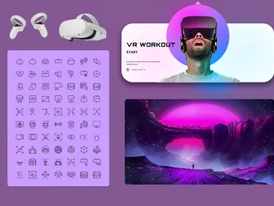 Meta branding graphic design logo ui