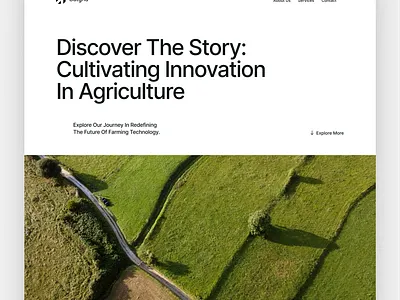 Outgrid – Agriculture and Farming About Page 3d agric agriculture agro farm farming figma graphic design ui web design website website design