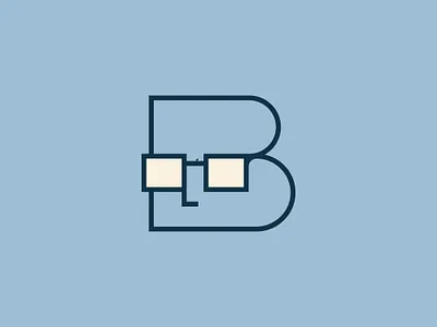 Minimal B Face Logo ai alphabet app b blog developer face geek glasses head human initial intelligence letter logo mark minimilist monogram premade logos smart