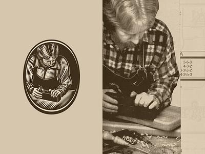 Shaddock Homes – Logomark branding builder carpenter carpentry carve carved design etched fort worth heritage historical home icon illustration illustrator logo logomark maker mark seal