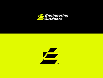 Outdoor Equipment Brand Logo Design bold energetic logo design brand identity brand logo business logo letter e symbol logo design logo logo design outdoor equipment company vector