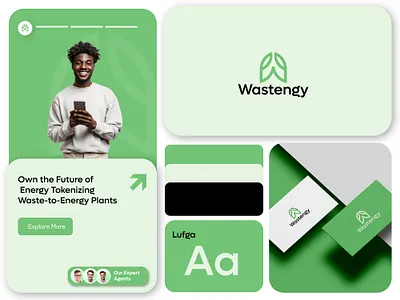 Clean Energy Logo Design & Branding branding clean energy logo deisgn logo deisgn