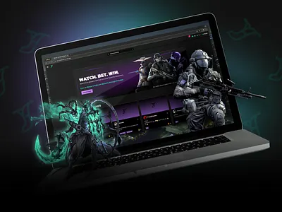 J3STER.GG - Revamped Case Study betting website esports esports betting gambling gambling website gamified gaming streamers legal betting live betting match betting online betting streamer betting streamers valorant betting video game matches video games warzone betting web design
