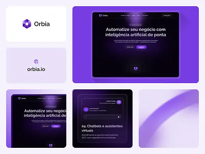 Orbia app branding design graphic design illustration logo typography ui ux vector