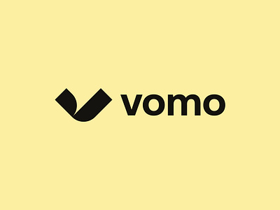 vomo - Logo Design Concept ai artificial intellgence chat coversation creative fintech geometric letter logo letter v logo design modern saas talk technology web3