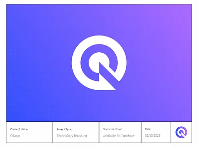 Q Logo – Modern Minimal Pictogram, Available for Purchase! applogo brandidentitydesign brandidentitydesigner branding corporateidentity cryptologo logo logodesign minimallogo modern pictogram modernlogodesign pictogram professionallogodesign qlogo qmonogram saaslogodesign startuplogo technologylogo visualidentity web3logodesign