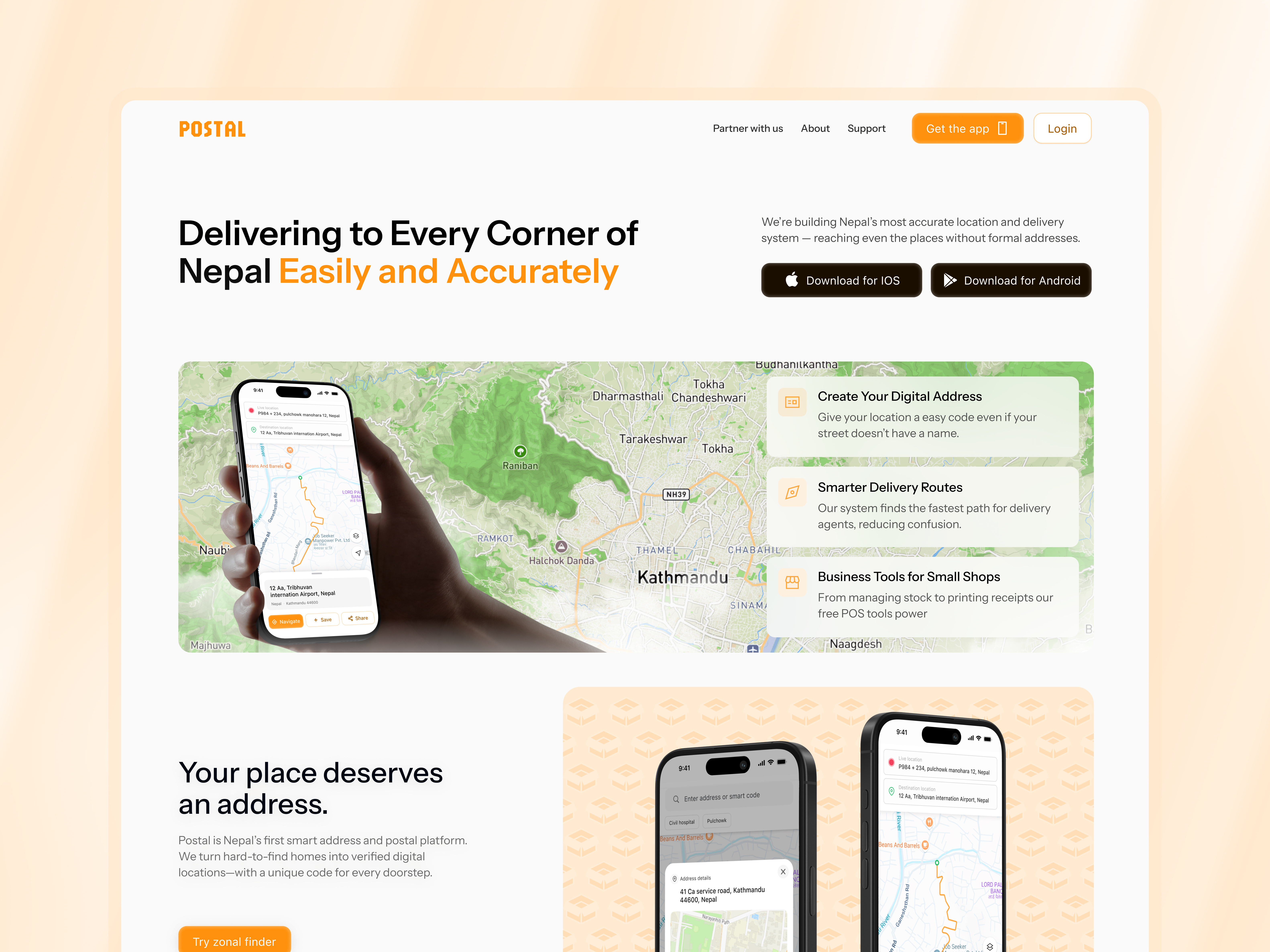 Example of High Converting Landing Page Design