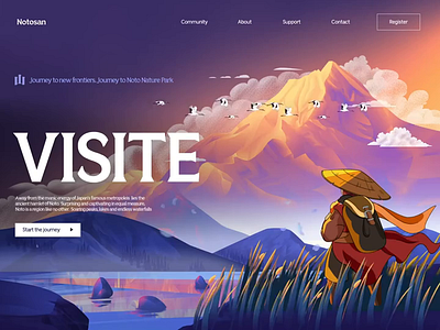 Landing page landing page mountant