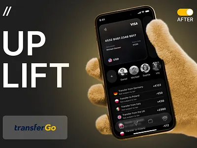 Finance Mobile iOS App Redesign android app app design concept app design template dashboard dashboard design design finance finance app fintech ios mobile mobile app modern design online product design redesign ui uplift ux