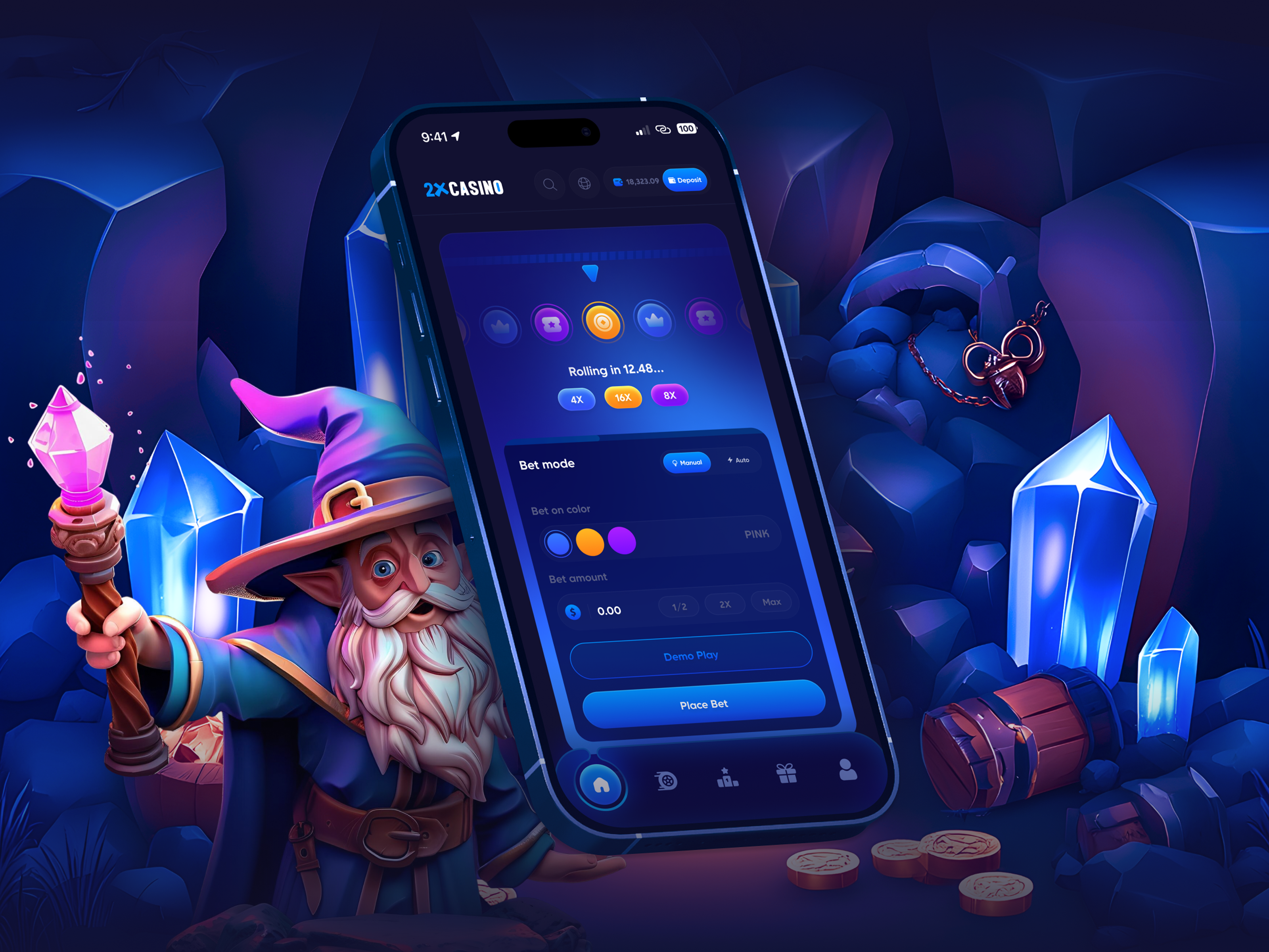 Casino Gambling Roulette app betting casino casino app casino games casino interface casino online casino roulette casino ui gambling gambling app mobile mobile casino online casino roulette roulette app roulette game roulette game design spin spinner