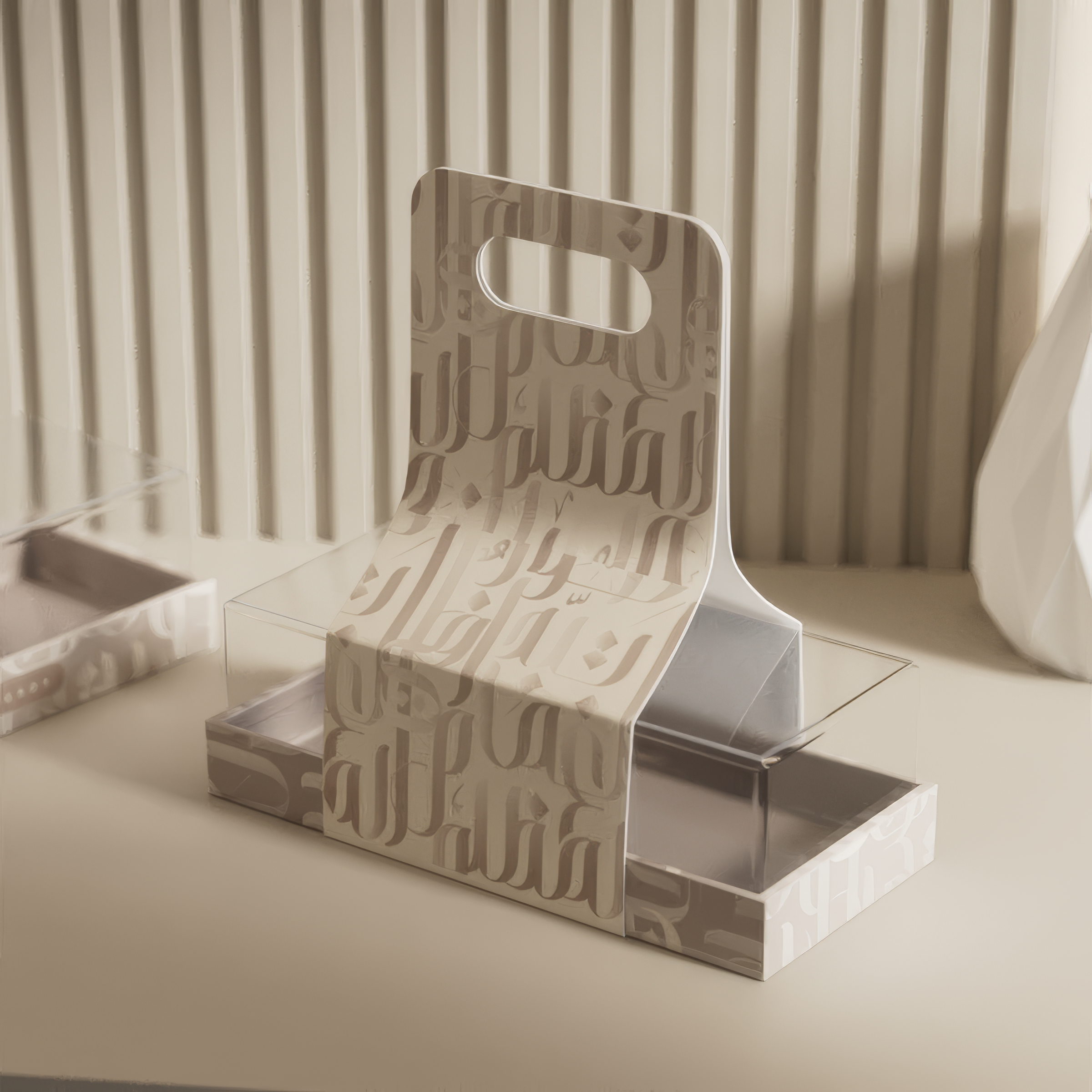 Arabic Calligraphy Study 3d animation arabic typography calligraphy cinema 4d concept design. illustration lettering minimal packaginng product design redshift rendering visualization خط عربي