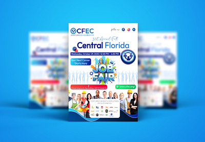 CFEC Flyer Design art cliient flyer graphic design jobs poster unique work