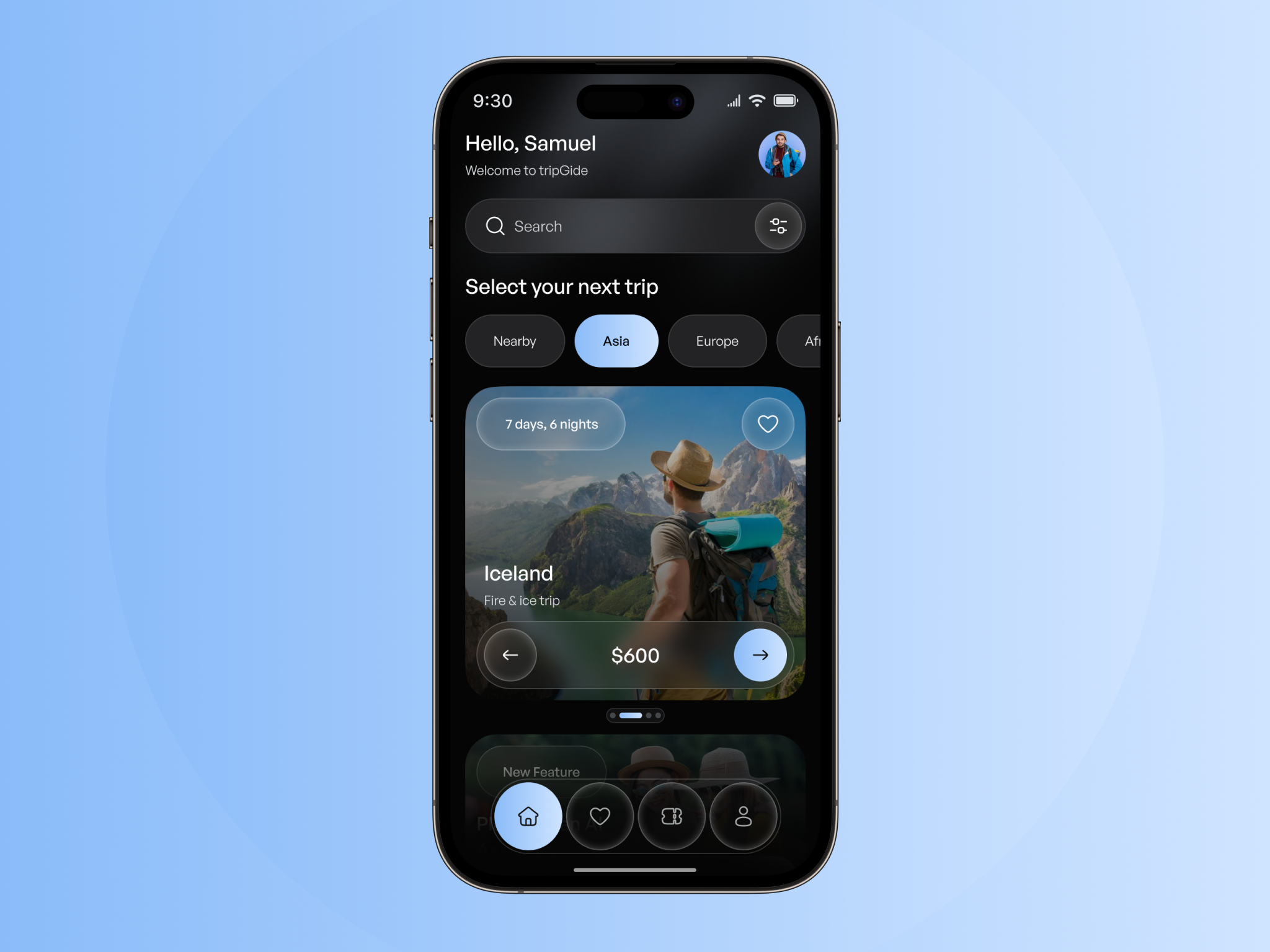 Example of Mobile App Design + Developments