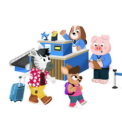 Aéroport 3d animation app branding design flat graphic design icon illustration illustrator logo minimal motion graphics typography ui ux vector web web design website