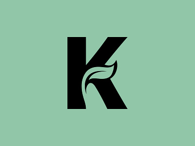 K Logo ! branding creative logo design k app k coustom logo k creative logo k icon k leaf logo k logo k minimal logo k modern logo logo logo design minimal logo modern logo