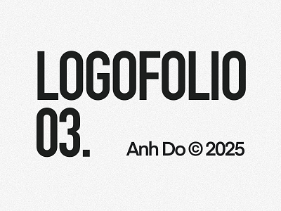 LOGOFOLIO 03. anhdodes brand design branding design graphic design icon logo logo design logo designer logo for sale logodesign logofolio minimalist logo