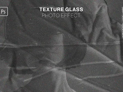 Texture Glass Photo Effect 3d animation graphic design motion graphics