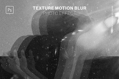 Texture Motion Blur Photo Effect 3d animation graphic design motion graphics