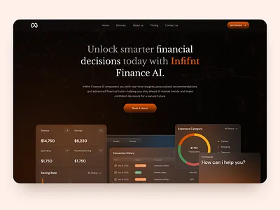 SAAS Landing Page ai landing page dashboard design landing page management saas ux web web app web design website