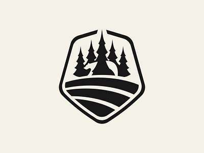 Bear Logo bear forest graphic design logo