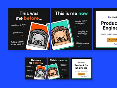 PostHog - Carousel Ad Design instagram ads