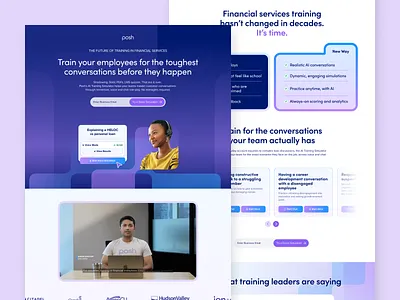 Posh - Landing Page cro