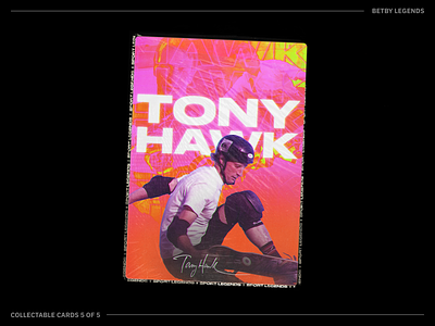 Sport Legends! Tony Hawk 🛹 card design skateboard sport tonyhawk