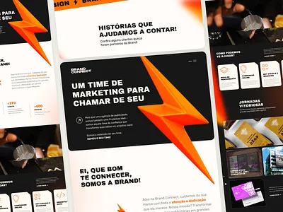 Website Concept Agency graphic design ui web webdesign website