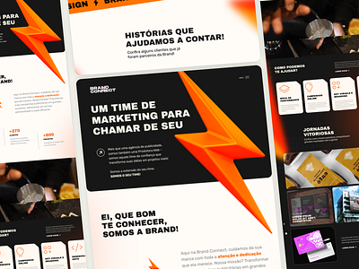 Website Concept Agency graphic design ui web webdesign website