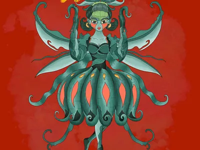 "Mantis" (music video extract) animation art branding character color pencil dance design draw dream fantasy illustration mantis motion design motion graphics music video nft visualiser water ink