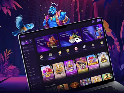 Gaming Dashboard Ui Design casino dashboard casino landing page gambling website gaming gaming dashboard gamingplatform home page design online casino sports