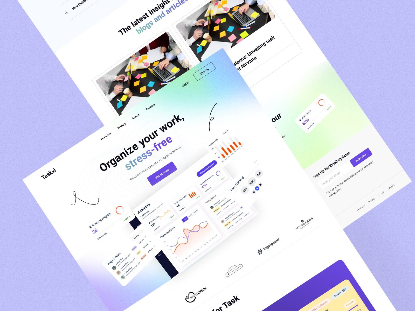 Example of Website Design + Development