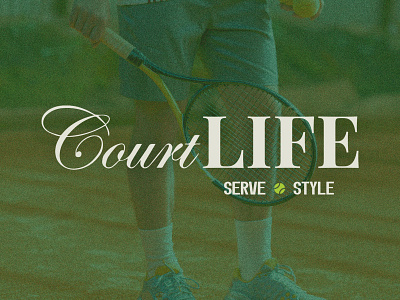 CourtLife. A fresh take on tennis streetwear branding brand designer brand identity branding graphic designer identity lifestyle logo logo designer logo identity logo maker logos streetwear streetwear branding streetwear logo tennis tennis branding tennis logo visual identity
