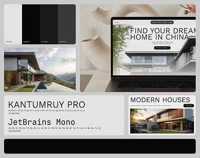Finding – Buy a Home in China branding design illustration logo real estate saas ui ux web web platform website