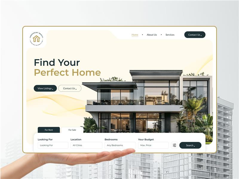 Example of Webflow Landing + Figma To Webflow Sites