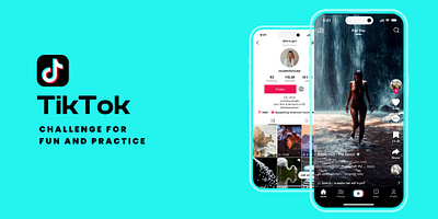 TIK TOK CHALLENGE app ui ux