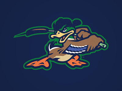 Marshland Mallards baseball branding character design design duck hat logo icon identity illustration logo logo designer logo mark mallard mascot minor league slavo kiss slugger sports sports branding sportslogo