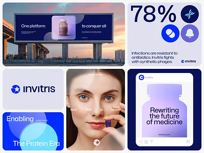 Invitris Pharma Branding brand brand guidelines brand identity brand sign branding graphic design halo lab healthcare identity logo logo design logotype marketing packaging pharma visual identity
