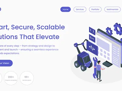 Hero Section behance dribble header design hero section landing page hero minimal design modern ui responsive design ui design user interface ux web inspiration web ui website design website hero