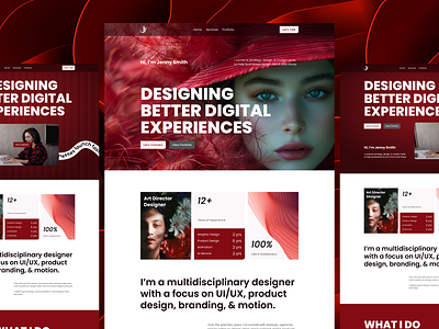 Desyn — Portfolio Template UI for Creatives clean creativestudio design designerportfolio dribbbleportfolio homepage landing page microinteraction minimaldesign modern modernwebdesign portfolio portfolioinspiration portfolioinspo template ui uidesign uxuidesign web website