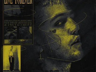 Album art design album art collage cover art design graphic design lilpeep mixed media