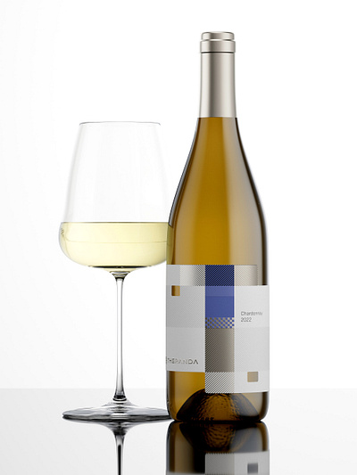 Theranda by the Labelmaker 3d 3d modeling best wine label cgi strategic branding the labelmaker wine branding wine label design wine packaging