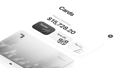 Online Banking App Concept 2d 3d 3d render app concept banking figma graphic design illustration materials online bank ui ui design