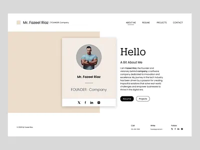 About me about me behance creative portfolio designer portfolio dribble minimal design modern ui personal branding personal portfolio personal website portfolio ui portfolio website responsive design ui ux website ui