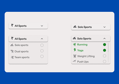 Day 27 - Dropdown graphic design ui