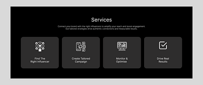 Services section about us section agency website behance business website creative layout dribble my services service page services design services section services ui uiux web inspiration web ui website design