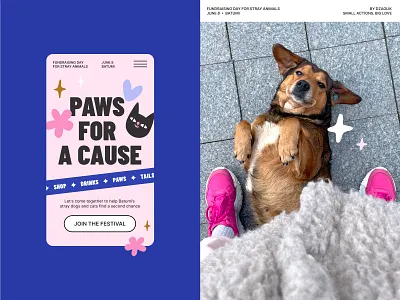 Branding & Web Design ✦ Fundraising Festival Website branding business illustrations charity design digital art editorial illustration fundraising graphic design illustration landing page logo poster pro create ui ux ui design uxui web design