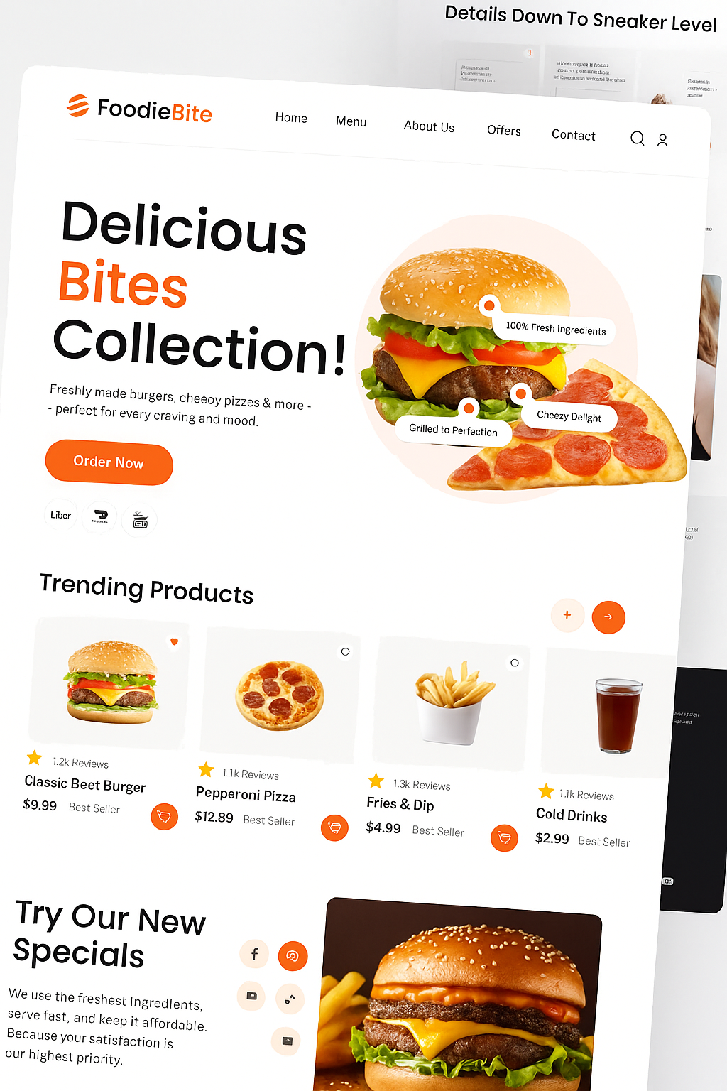 Example of Landing Page Design