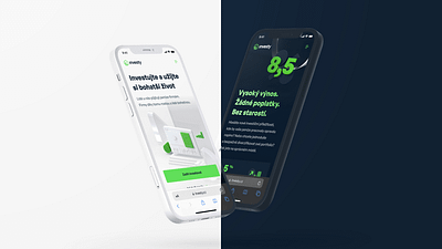 Investy: investment platform 3d branding crowdfunding design system investment platform ui ux